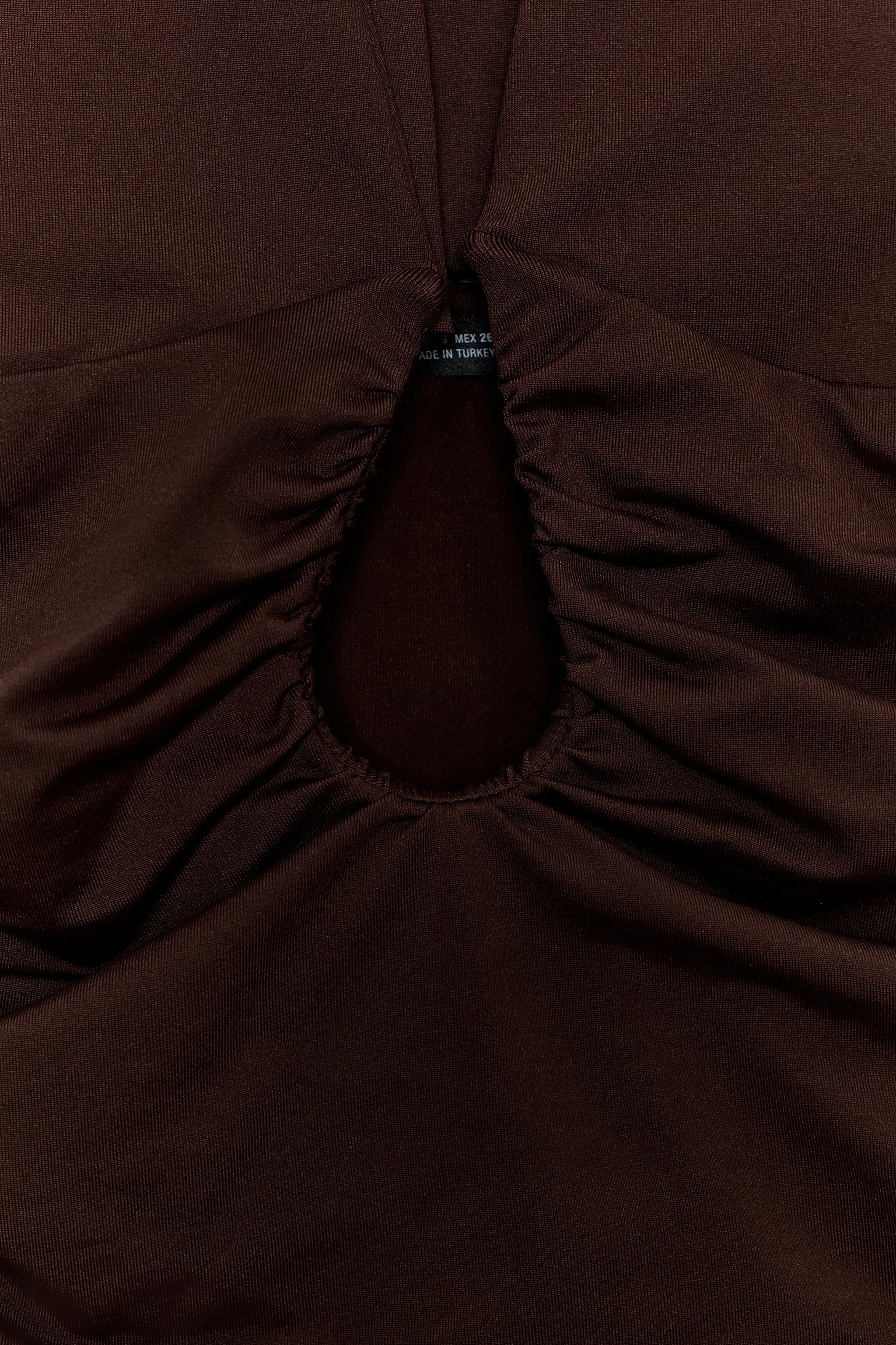 BODY DRAPÉ EN POLYAMIDE